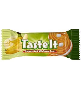 TASTE IT CREAM BISCUIT ROUND (SINGLE FACE) BANANA