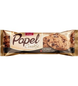 POPEL COCONUT CHOCOLATE CHIPS 2 X 24 X 80GR