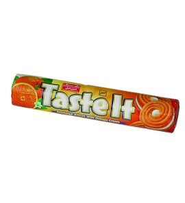 TASTE IT  BISCUIT RD - ORANGE 40X120GR