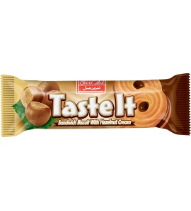 TASTE IT CREAM BISCUIT ROUND (SINGLE FACE) HZLNUT