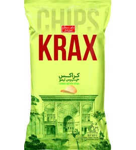 Krax Potato Chips Lemon 24x60gr