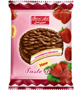 ALBINA CHOCO PIE  - STRAWBERRY 12X12X20GR