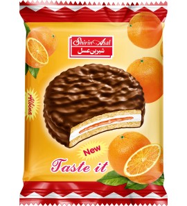 TASTE IT  MARSHMALLOW BISCUIT ORANGE 24X6X20GR