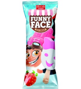 41990 - Funny Vanila Ice Cream With Strawberry 1x40x60 GM