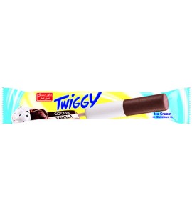 Twiggy Milky Vanilla Ice Cream With Cocoa