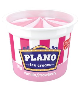 Piano Dairy Cup Strawberry