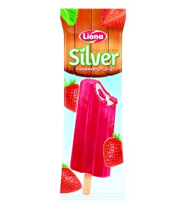 Silver Milky - Vanilla Ice Cream With Strawberry Coating