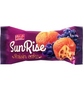 SUNRISE RAISIN CAKE TWIN 36 X 70GR