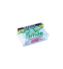 SMILE CHEWING GUM - MASTIC 12X40X8.4GR