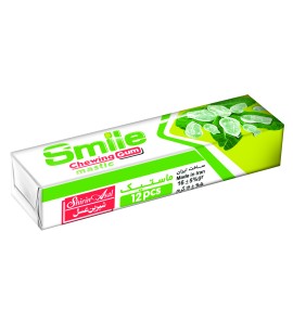 SMILE CHEWING GUM - MASTIC 12X20X16.8GR